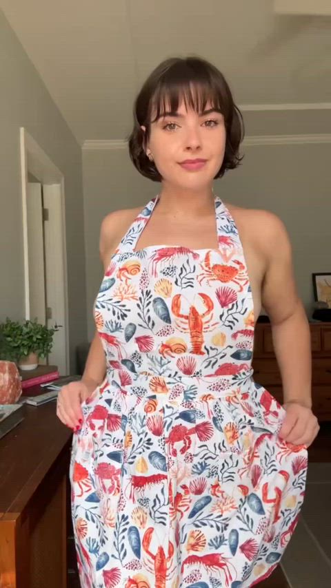 I hope you like my new apron