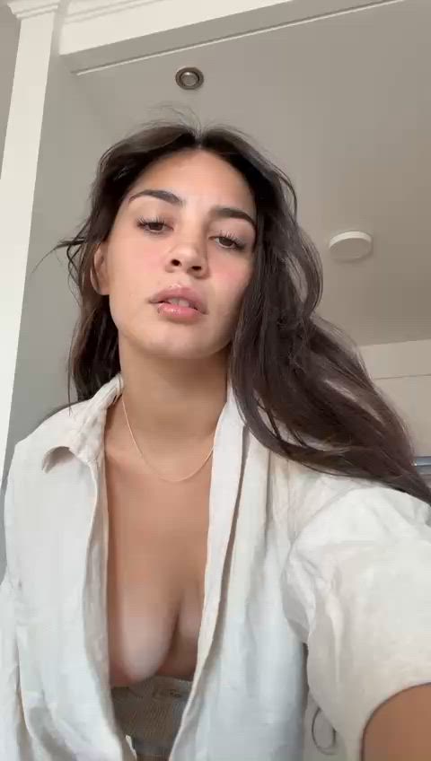 Felt some stares in that blouse