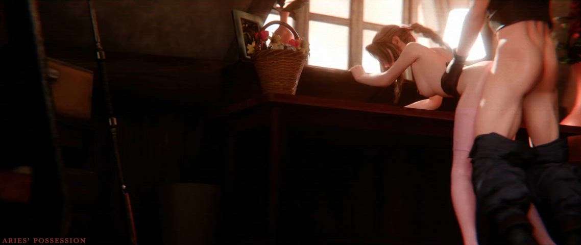 Aerith & Zack (Aries' Possession)