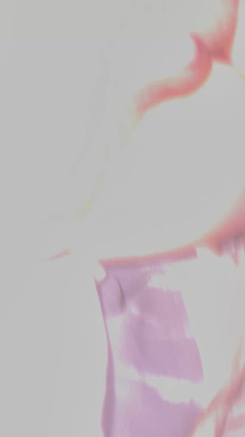 My pussy is crying because the sex is over.