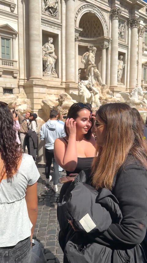It was very brave, there were a lot of people