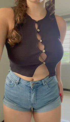 Amateur Ass Belly Button Big Tits Boobs Bouncing Tits College Lesbian Teen Porn GIF by lamsinka89