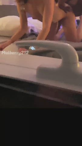 Cuck’s job? Holding the camera outside the window while my bull fucks me deep.