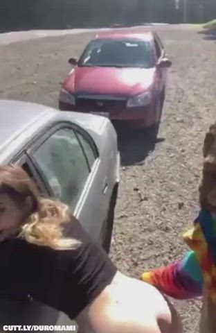 Amateur BBC Exhibitionist Exposed Funny Porn Interracial Monster Cock Public Sex Standing Doggy Porn GIF by duromami