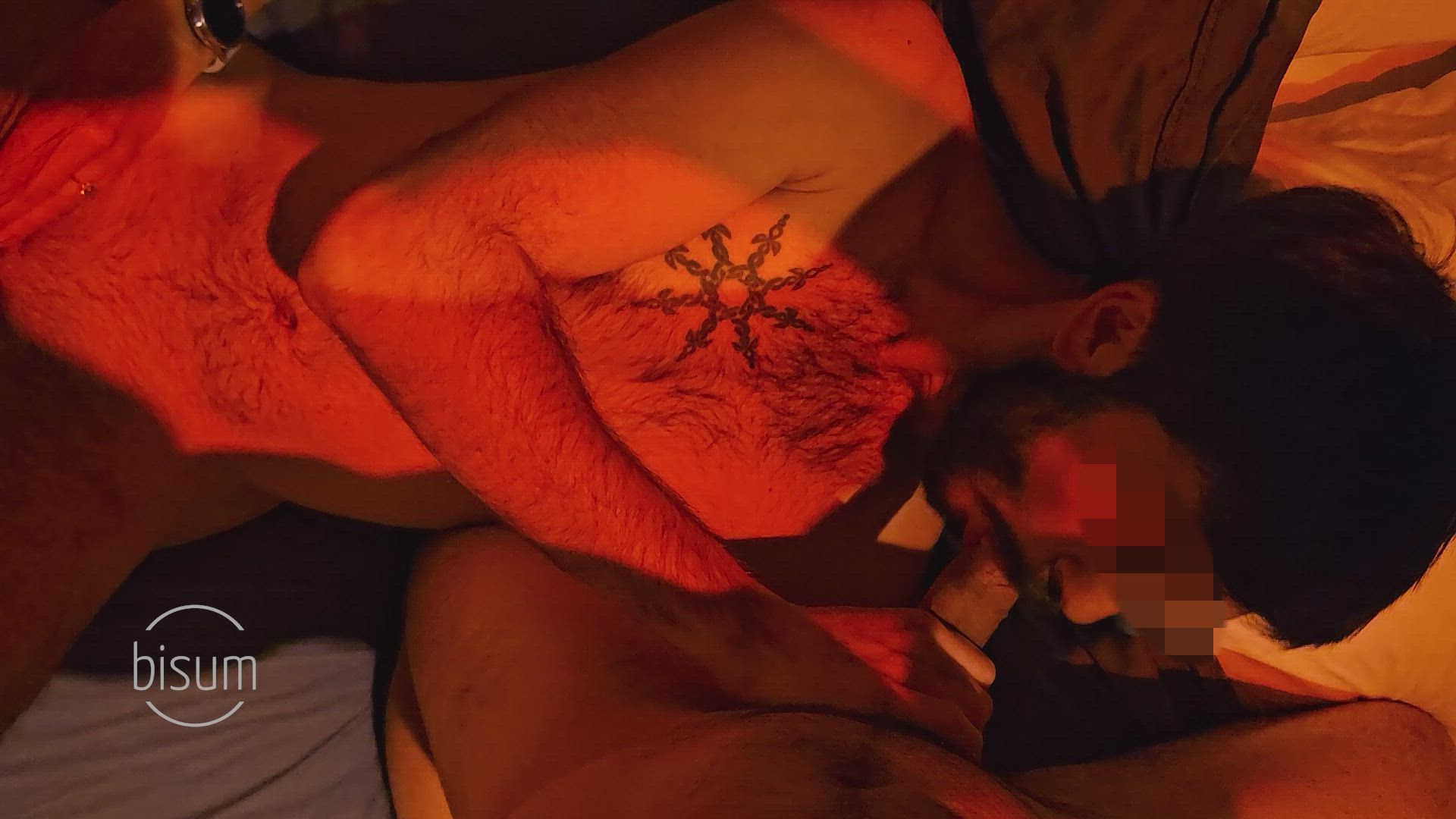 Of course I'll suck your cock, but you gotta suck hubby's!