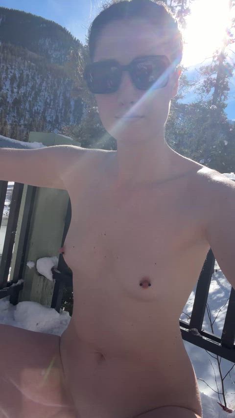 The neighbors definitely saw as they drove by