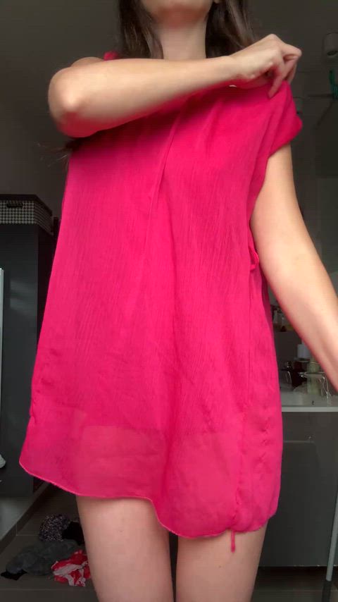 Horny stripping wife means happy long life