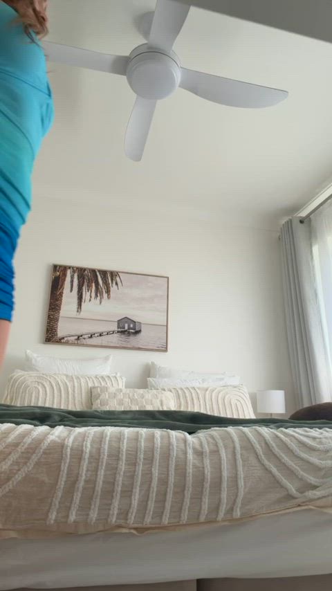 Admit it.. you like watching me make the bed