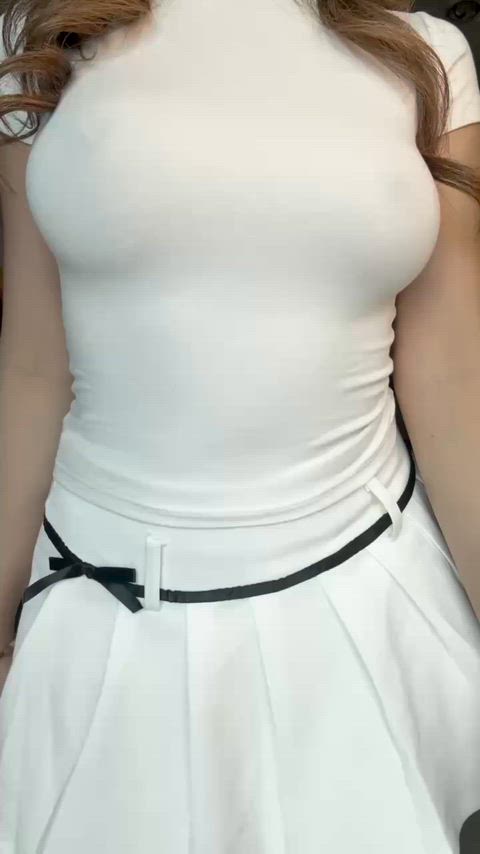 Revealing my all natural asian tits