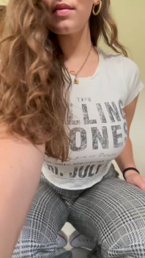 Big Nipples Big Tits Boobs Bouncing Tits Huge Tits Jiggling Nails Natural Tits OnlyFans Tits Porn GIF by lamsinka89
