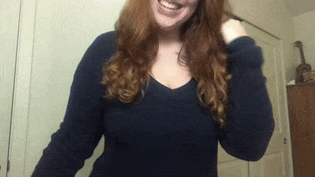 Everything looks better in a sweater.