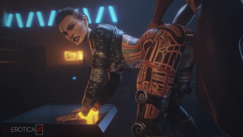 Jack getting fucked (VG Erotica) [Mass Effect]