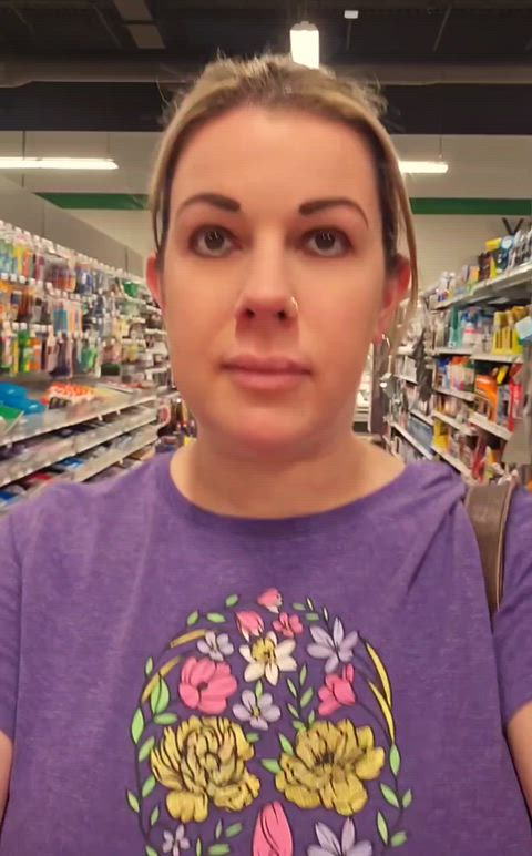 Big reveal inside grocery store