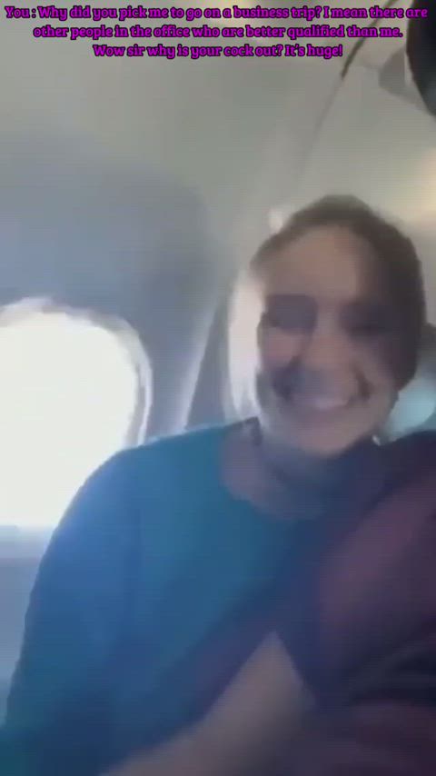 A man took out his dick and ordered me to suck he told me that it was not gay if we are on the plane... (who wants to get on the plane with me )
