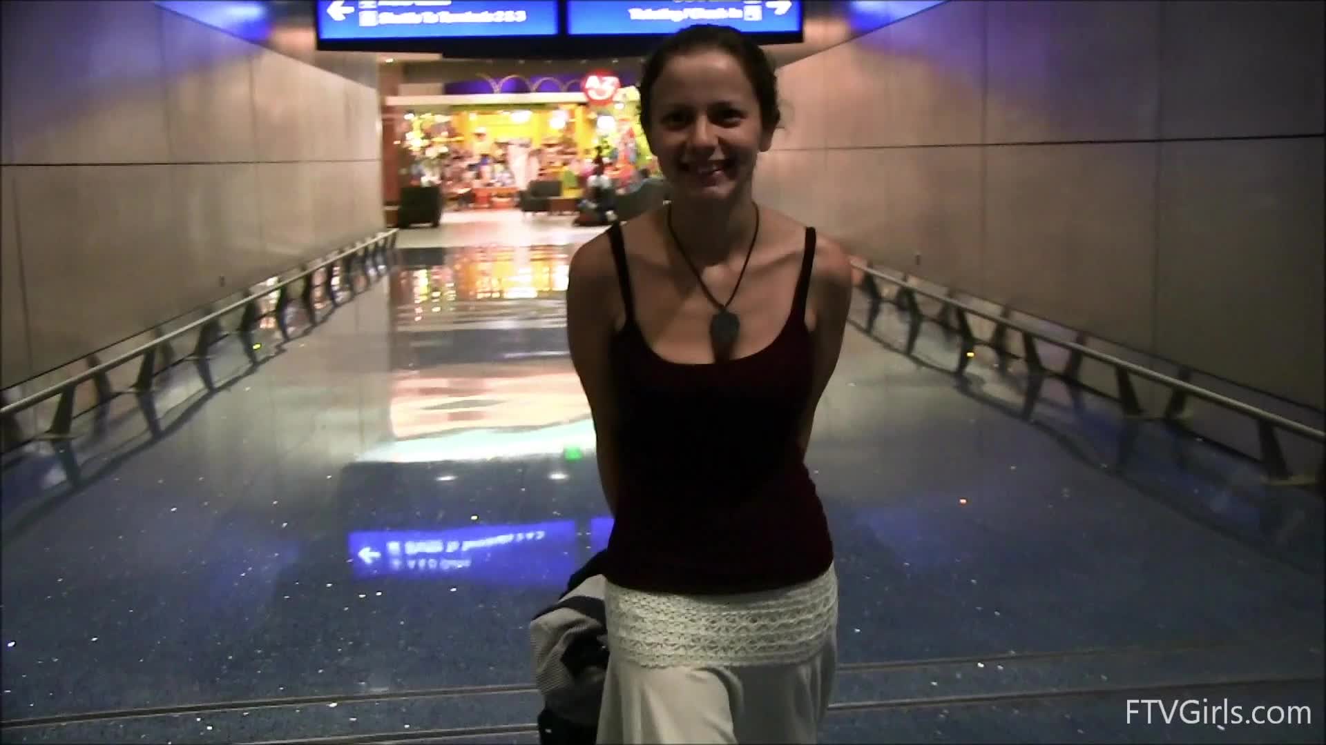 Airport titties!
