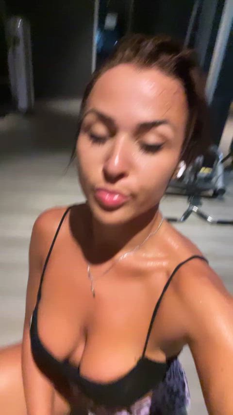 Ass Big Tits Gym Porn GIF by nadjamarina