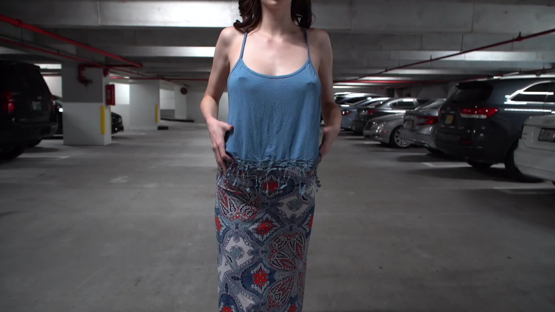 Parking garage flashing!