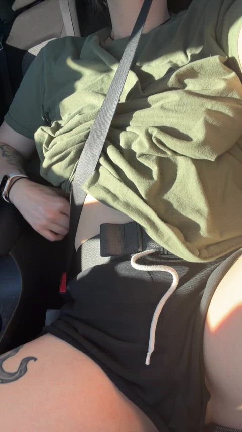 Anyone else like playing in the car?