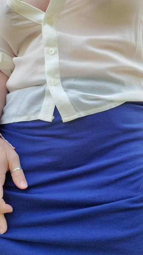 Would you ever suspect a MILF like me wearing sexy satin panties.