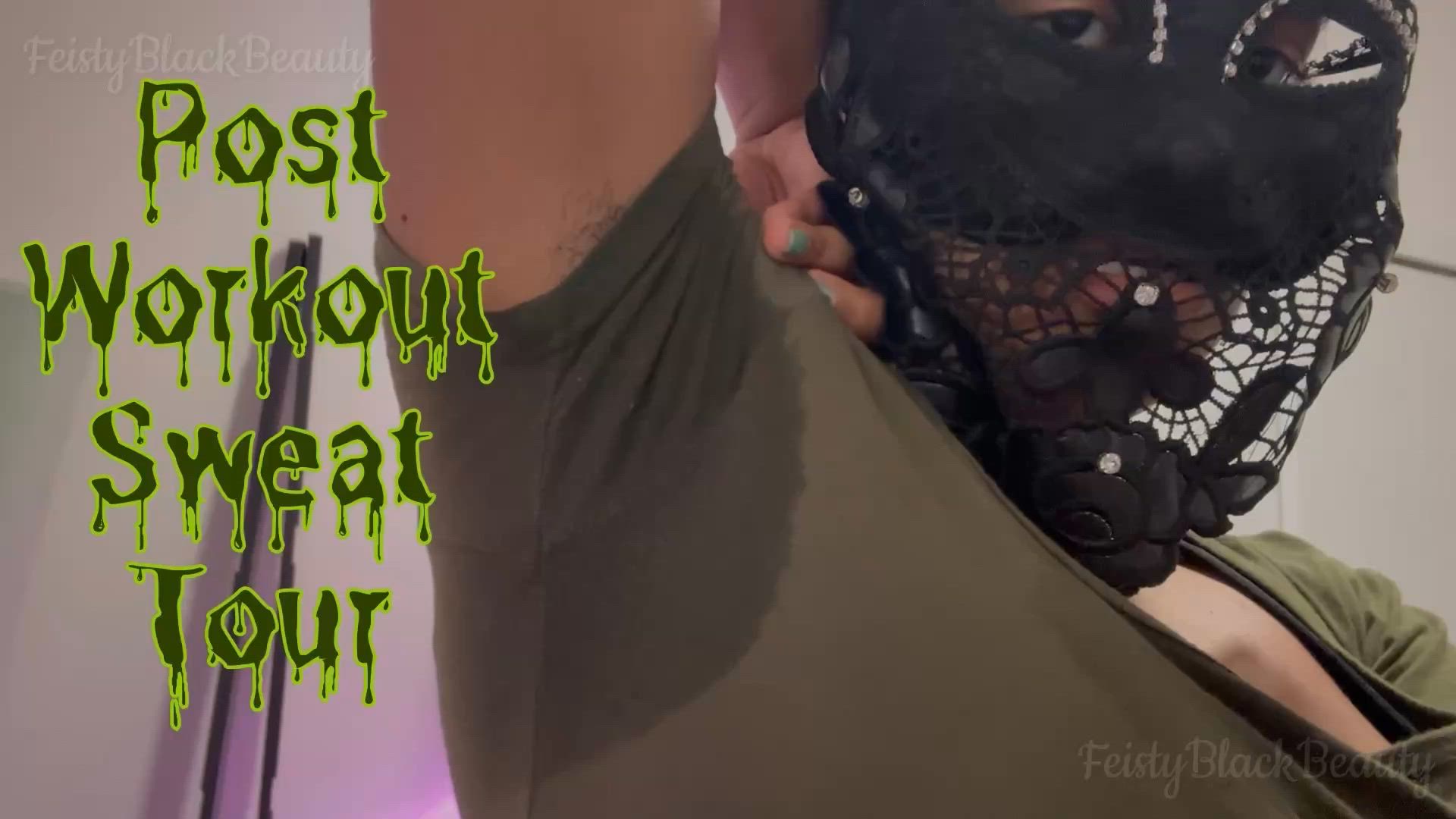 New Clip! Post Workout Sweat Tour and Sniffing 4K