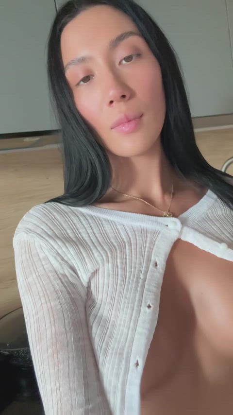 Ass Babe Big Ass Boobs Busty European Naked Pale Solo Thick Porn GIF by yoonalee