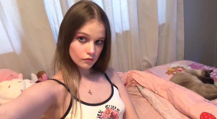I want you to suck on my natural tits