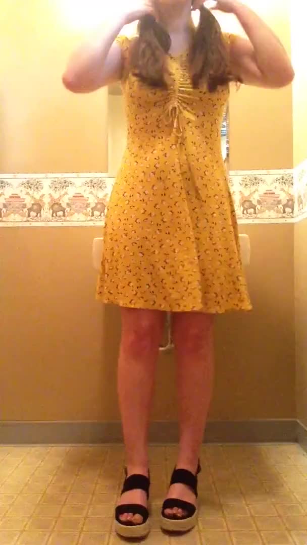 Take It All Off At The Bathroom!