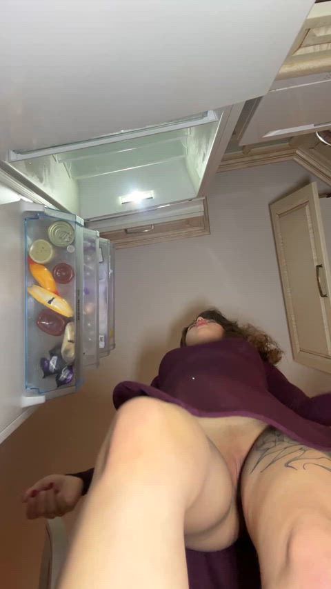 At home I never wear panties especially when I’m really hungry