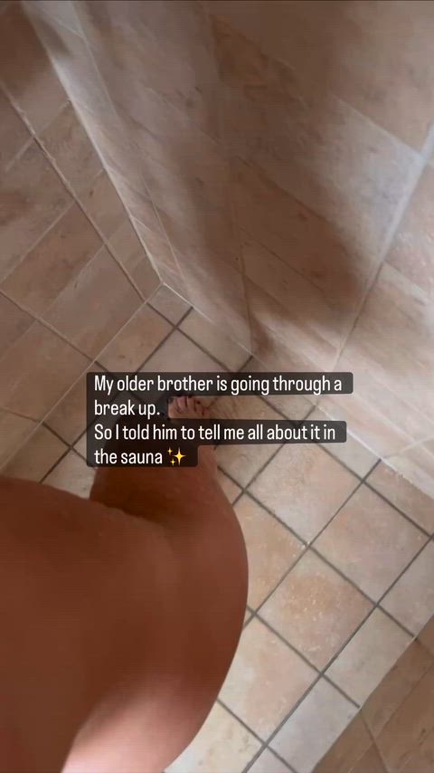 It’s not incest, I’m just helping him get over the break up.