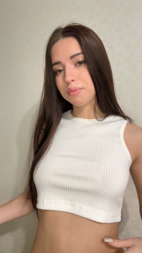 Perfect college tits reveal