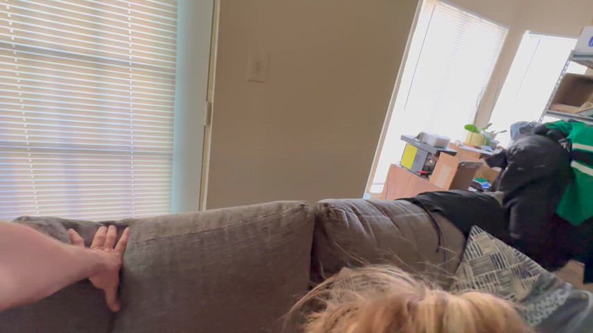 Giving her a double helping of cum