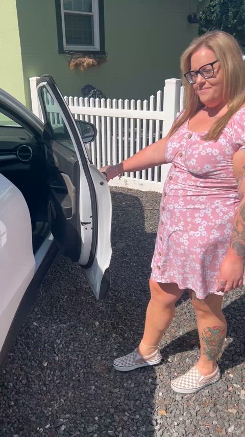 Trying to get my neighbor to “help” me with my car