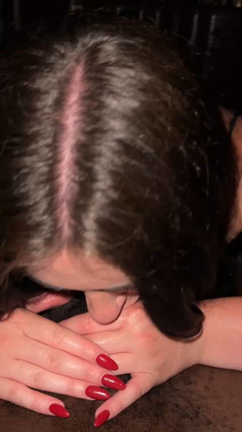 Should see her take it whole 😍🤤