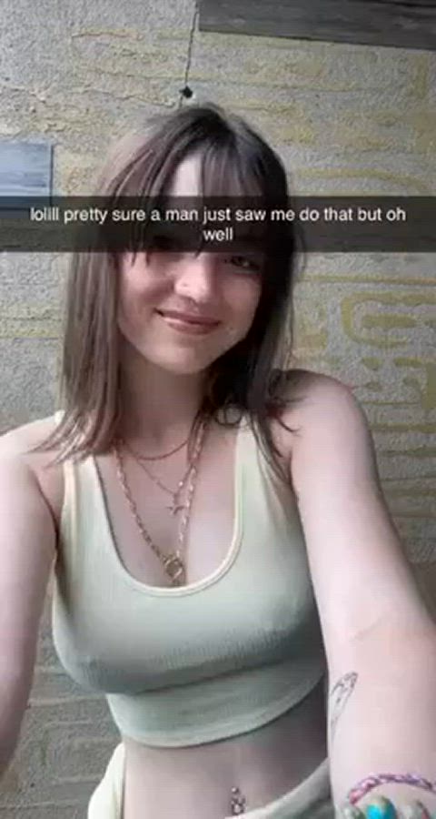 Amateur Caught Exhibitionism Exhibitionist Flashing Public Pussy Teen Voyeur r/CaughtPublic Porn GIF by populardick