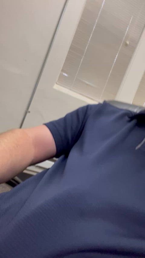 9” long and over 6” around… in my office