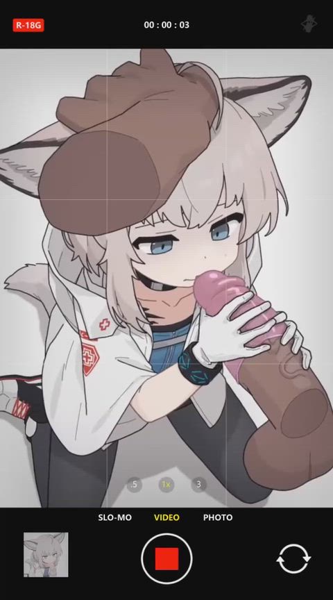 Cat Girl Gets Ear Fucked