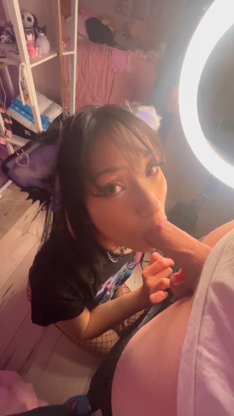 My study buddy has such a nice cock, I had to suck it