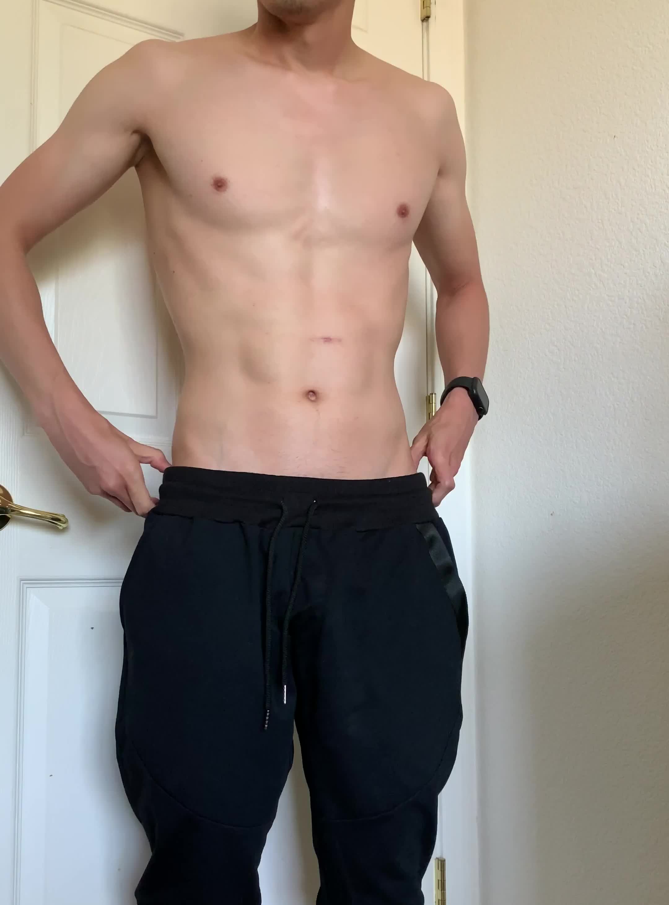 Back from a run like