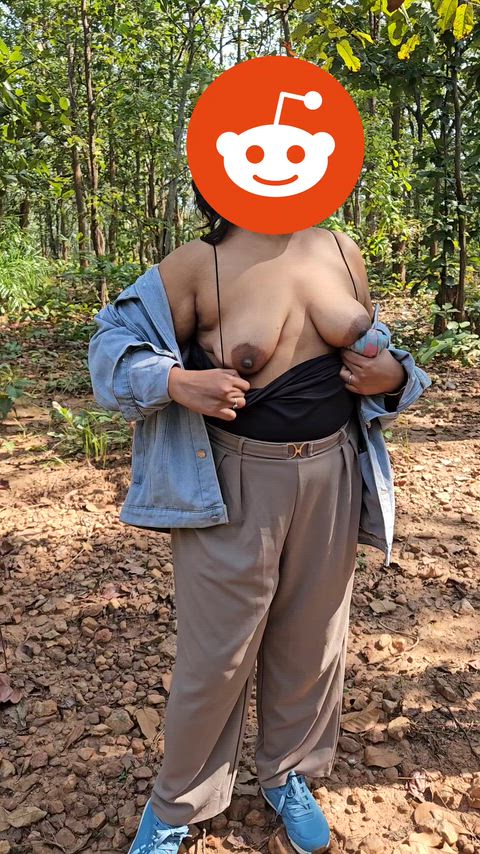 A wild wife in the wilderness!