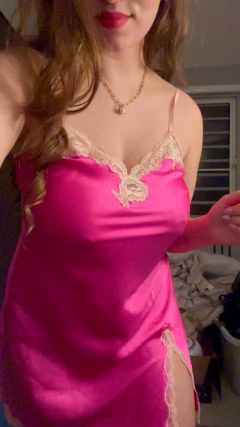 Big Tits Boobs Huge Tits Lingerie Natural Tits OnlyFans Pawg Silk Thick Tits Porn GIF by lamsinka89