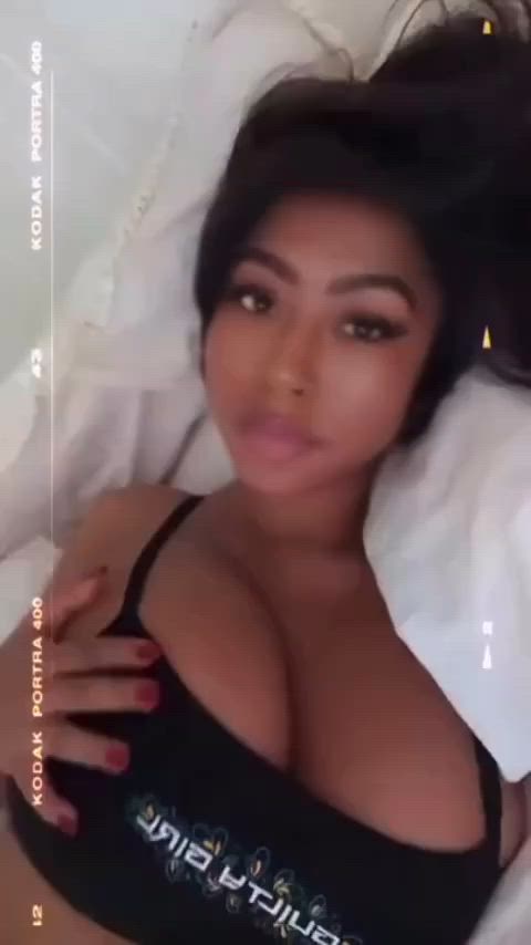 Big Tits Boobs Busty Cute Latina Natural Natural Tits Striptease Tease Tits Porn GIF by slowmoejoe123