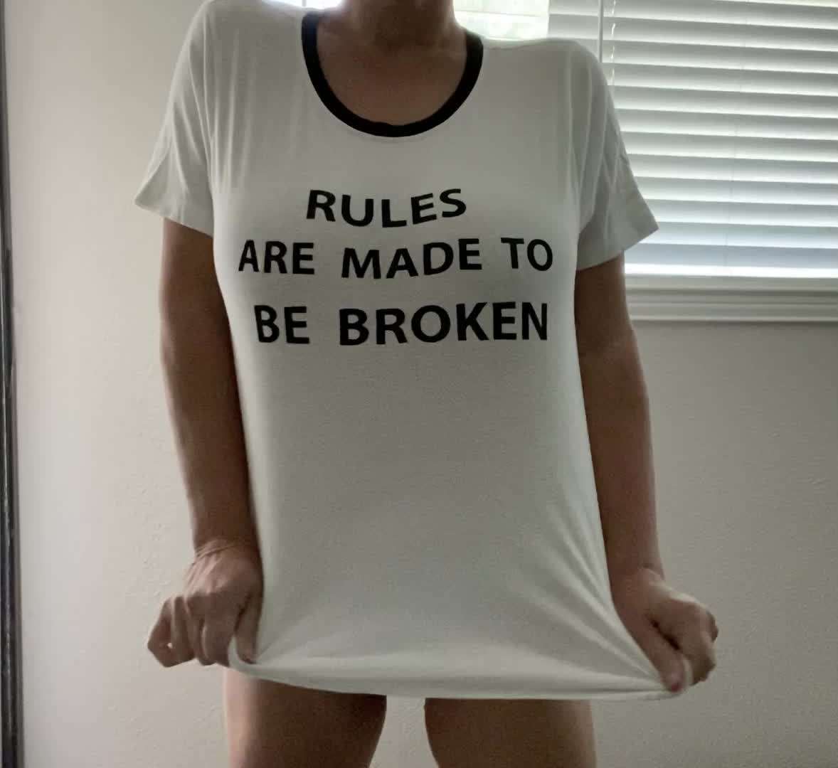 Lucky for you, my husband encourages rule breaking too 😉