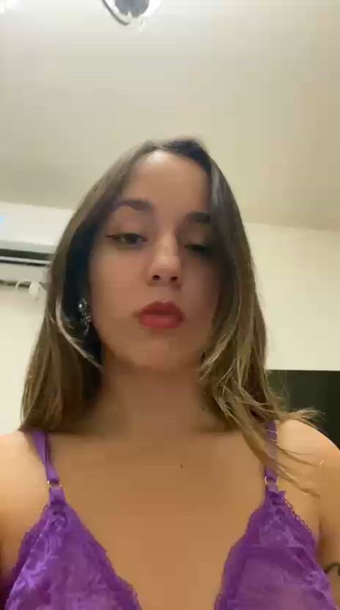 You'll eat all my spit, little dog 🫵🏼