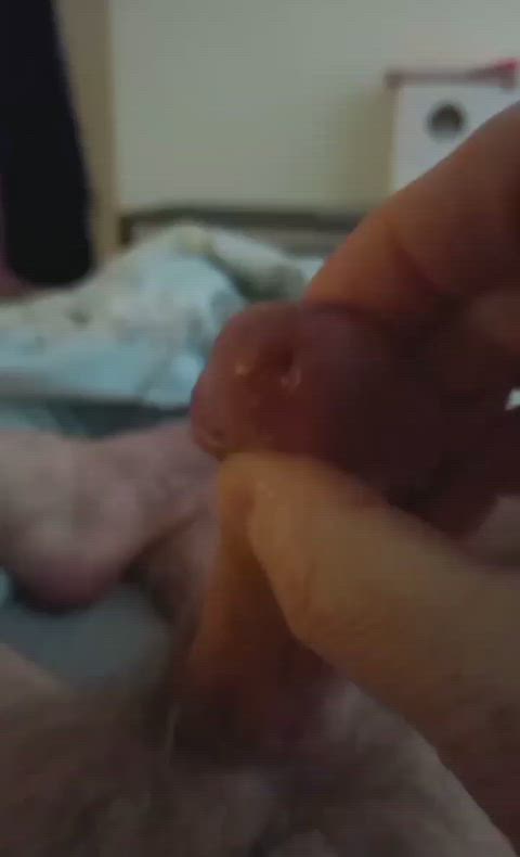 Small cock but intense orgasm