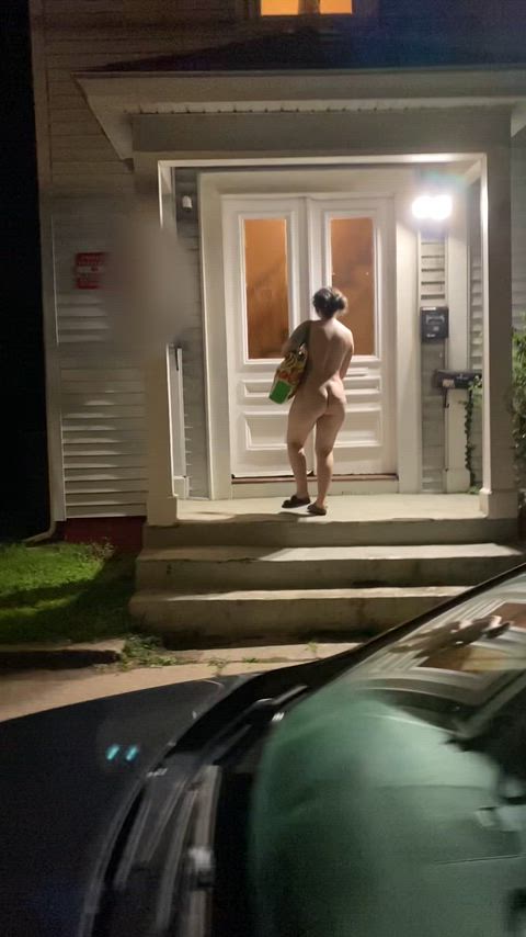 proudly wearing my naked neighbor title around the neighborhood