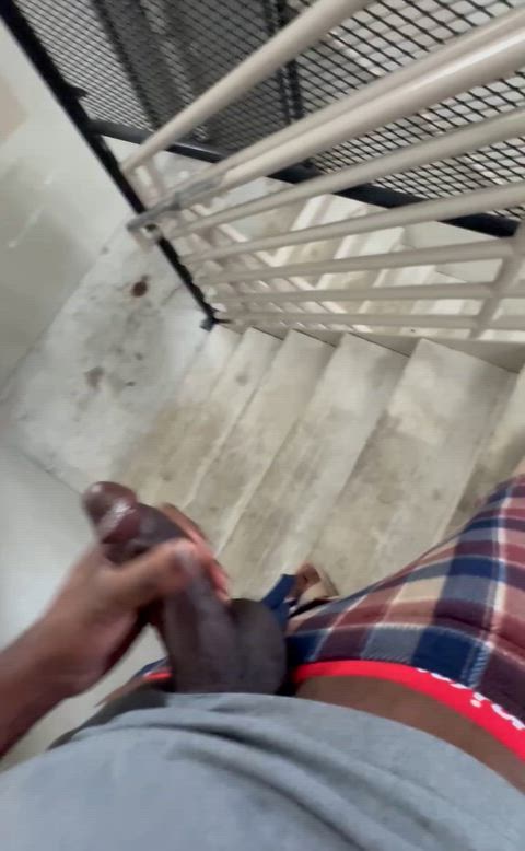 WWYD if we crossed paths in the stairwell