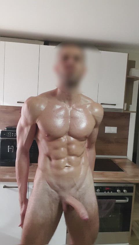 Ready to serve a 6'7" Dom?