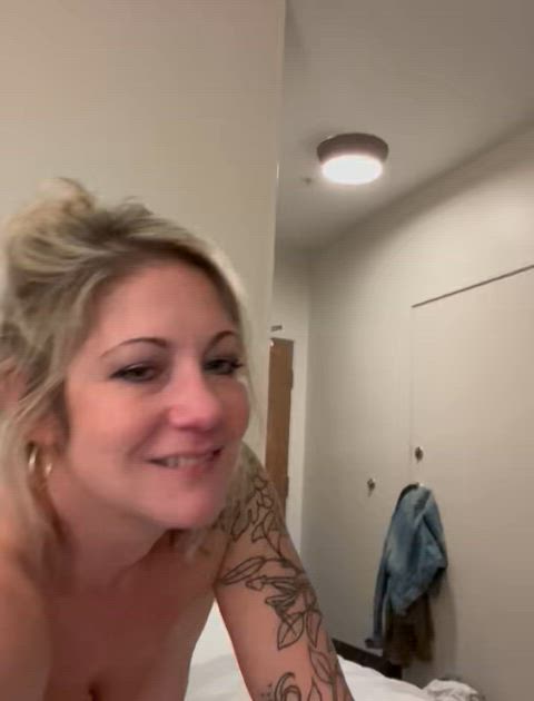 When I’m riding cock of course I want another one in my mouth