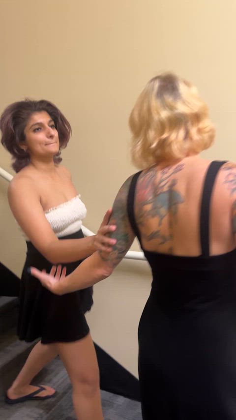 She ate me in the stairwell