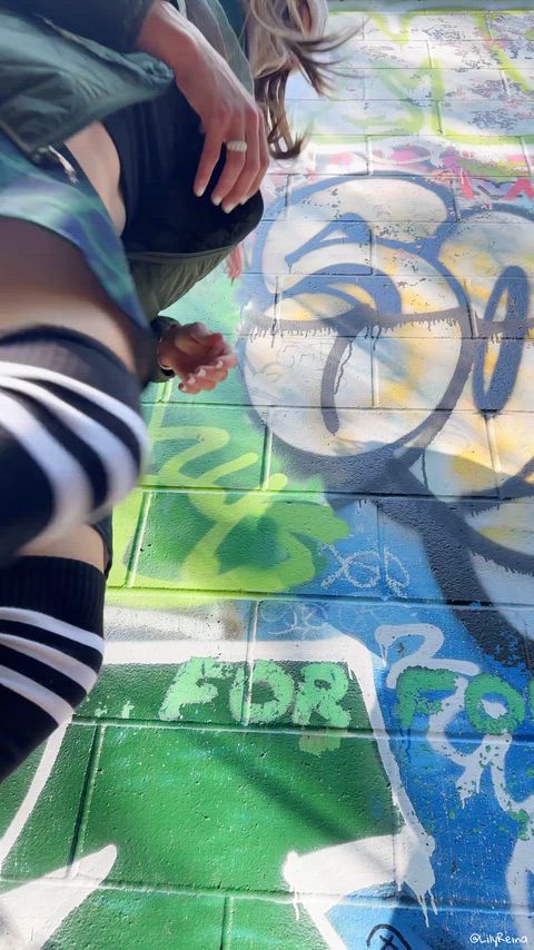 Had to spread my ass for you in public